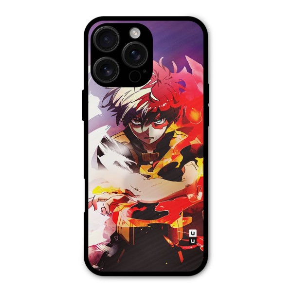 Todoroki Colors Metal Back Case for iPhone 16 Pro Max