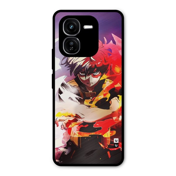 Todoroki Colors Metal Back Case for iQOO Z9x
