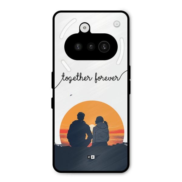 Together Forever Metal Back Case for Nothing Phone 3a