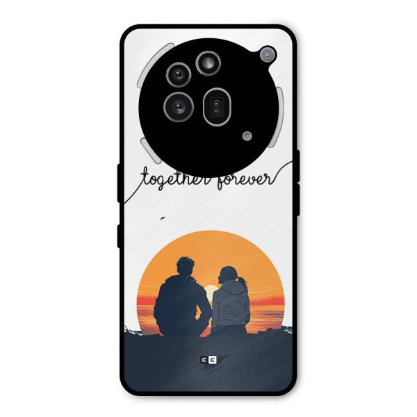 Together Forever Metal Back Case for Nothing Phone 3a Pro
