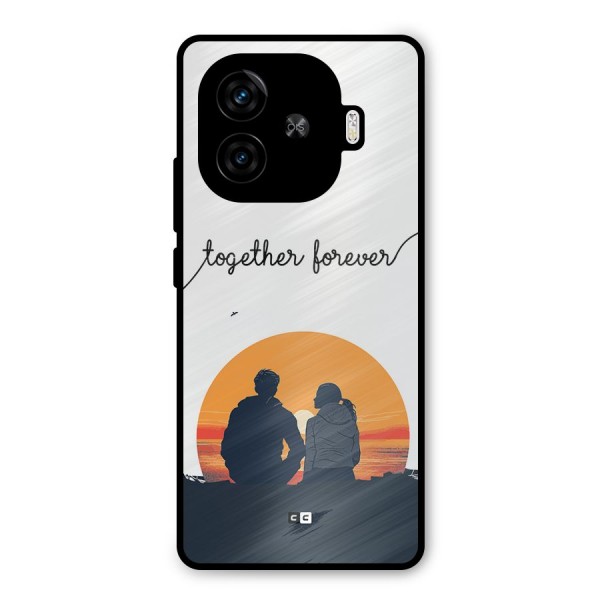 Together Forever Metal Back Case for iQOO Z9 Turbo