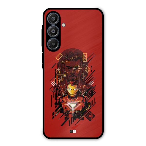 Tony Stark Metal Back Case for Galaxy A16 5G