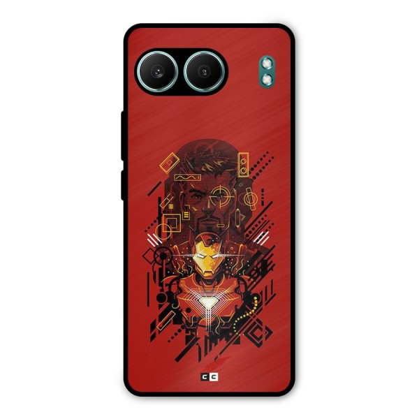 Tony Stark Metal Back Case for OnePlus Nord 4