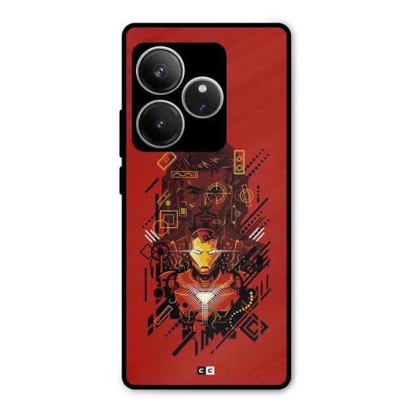 Tony Stark Metal Back Case for Realme GT 6