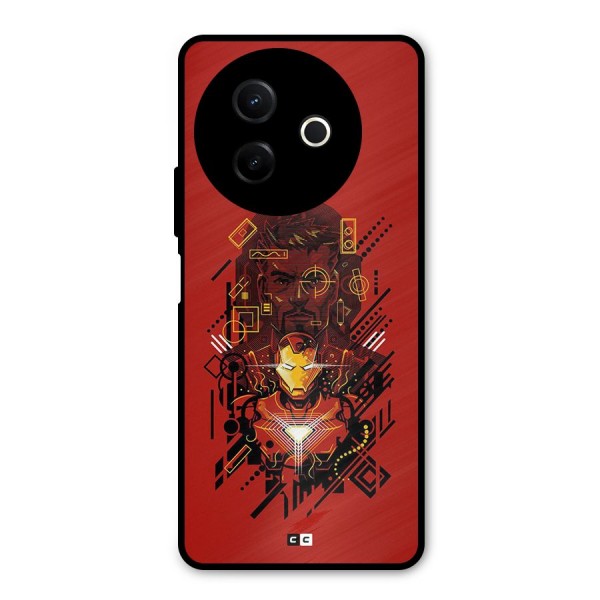 Tony Stark Metal Back Case for Vivo Y39