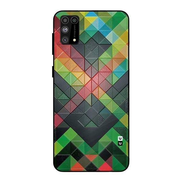 Too Much Colors Pattern Metal Back Case for Galaxy F41