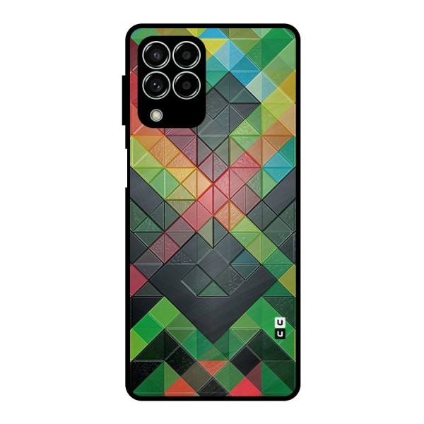 Too Much Colors Pattern Metal Back Case for Galaxy M33