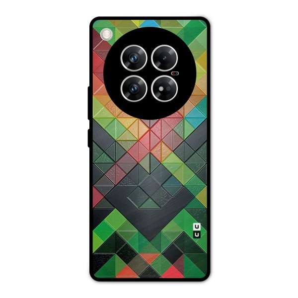 Too Much Colors Pattern Metal Back Case for Infinix Zero 40 5G