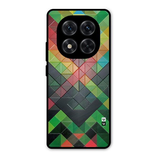Too Much Colors Pattern Metal Back Case for Redmi Note 14 Pro 5G