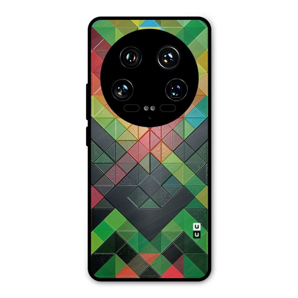 Too Much Colors Pattern Metal Back Case for Xiaomi 14 Ultra
