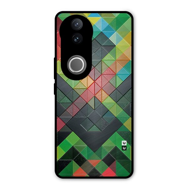 Too Much Colors Pattern Metal Back Case for iQOO Z10R