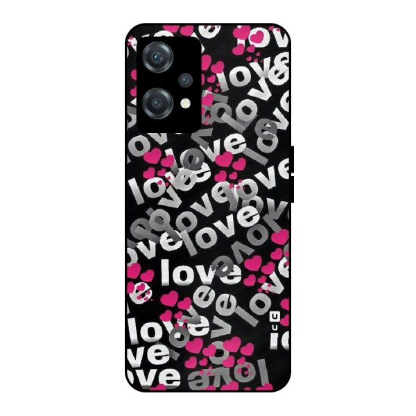 Too Much Love Metal Back Case for OnePlus Nord CE 2 Lite 5G