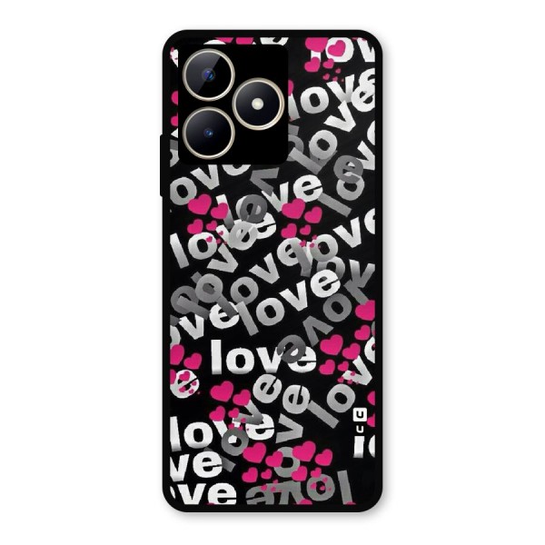 Too Much Love Metal Back Case for Realme C53