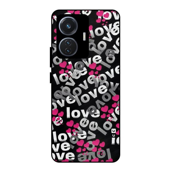 Too Much Love Metal Back Case for iQOO Z6 44W