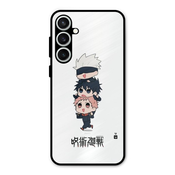 Top Gojo Squad Metal Back Case for Galaxy S23 FE