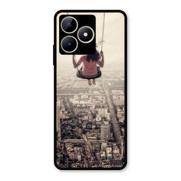 Top Of The World Metal Back Case for Realme C53