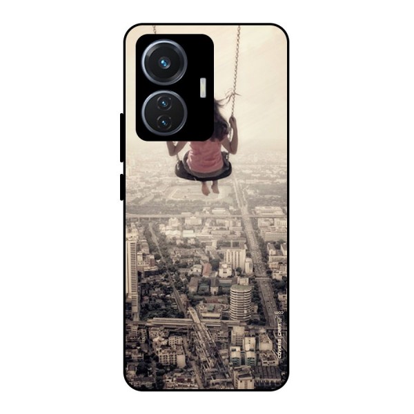 Top Of The World Metal Back Case for iQOO Z6 44W