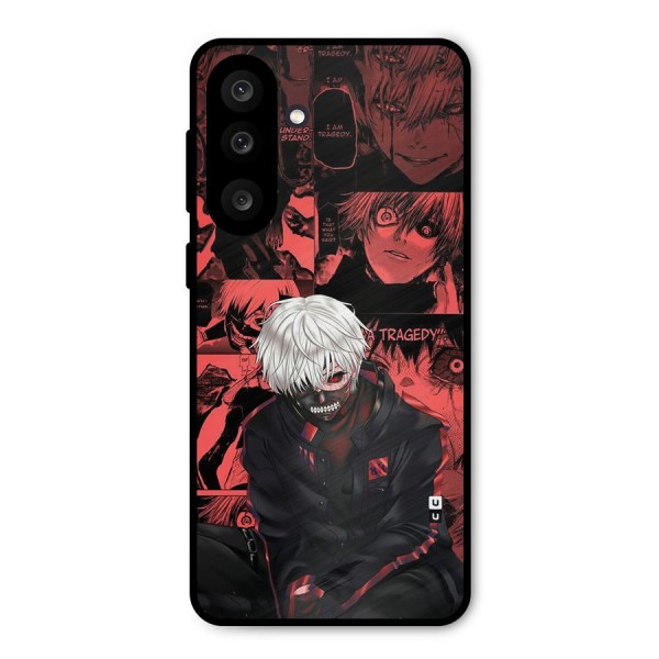 Toukyo Ghoul Kaneki Manga Metal Back Case for Galaxy M56