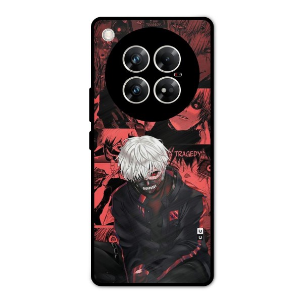 Toukyo Ghoul Kaneki Manga Metal Back Case for Infinix Zero 40 5G