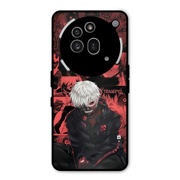 Toukyo Ghoul Kaneki Manga Metal Back Case for Nothing Phone 3a Pro