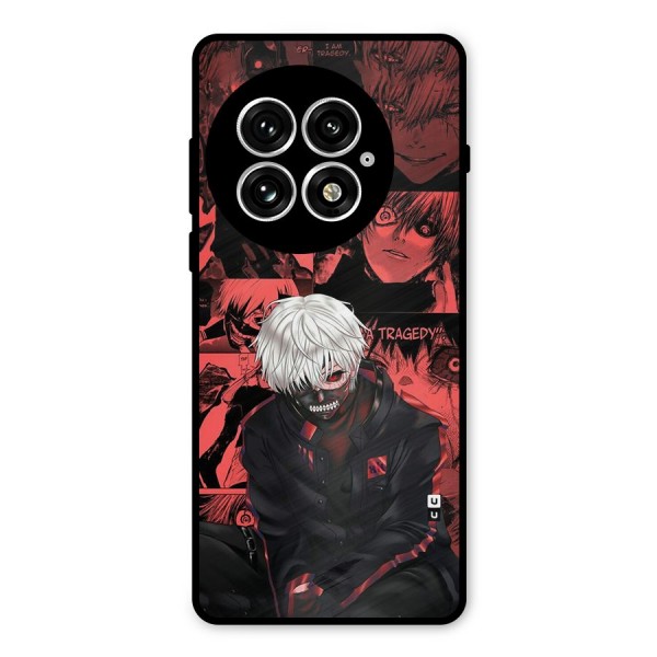 Toukyo Ghoul Kaneki Manga Metal Back Case for OnePlus 13