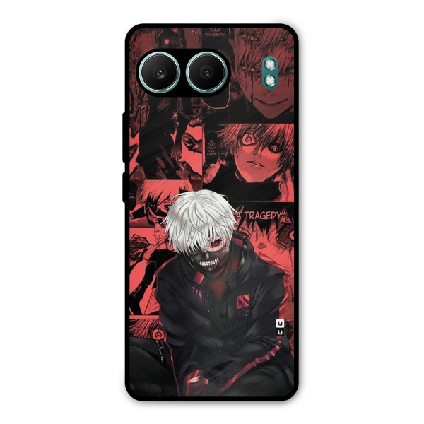 Toukyo Ghoul Kaneki Manga Metal Back Case for OnePlus Nord 4