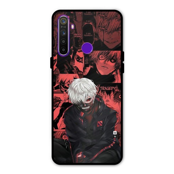 Toukyo Ghoul Kaneki Manga Metal Back Case for Realme Narzo 10