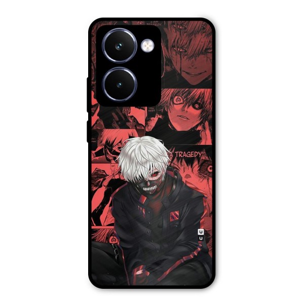 Toukyo Ghoul Kaneki Manga Metal Back Case for Realme P3 Ultra