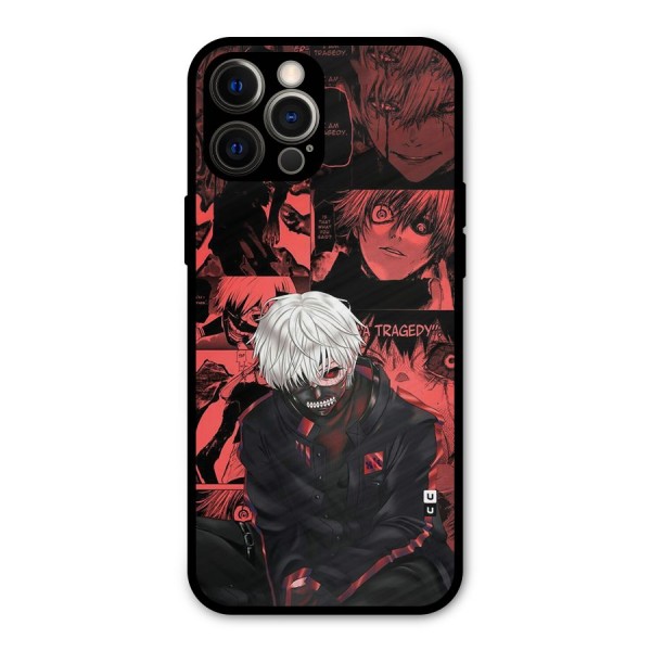 Toukyo Ghoul Kaneki Manga Metal Back Case for iPhone 12 Pro Max
