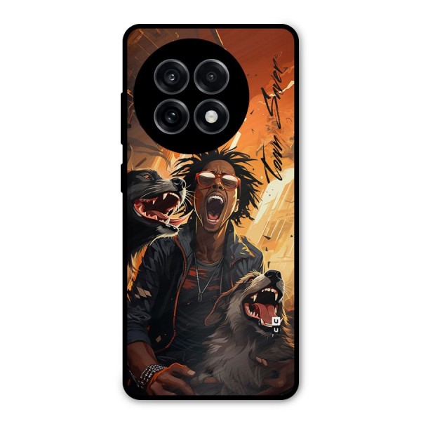 Town Saver Dogs Metal Back Case for OnePlus 13R