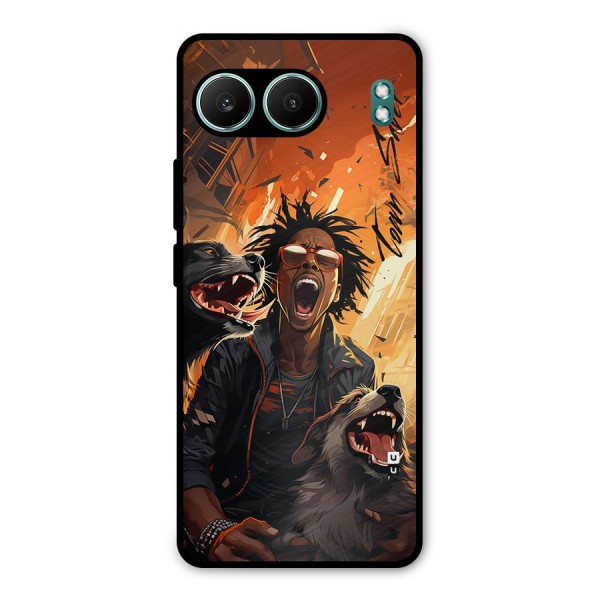 Town Saver Dogs Metal Back Case for OnePlus Nord 4