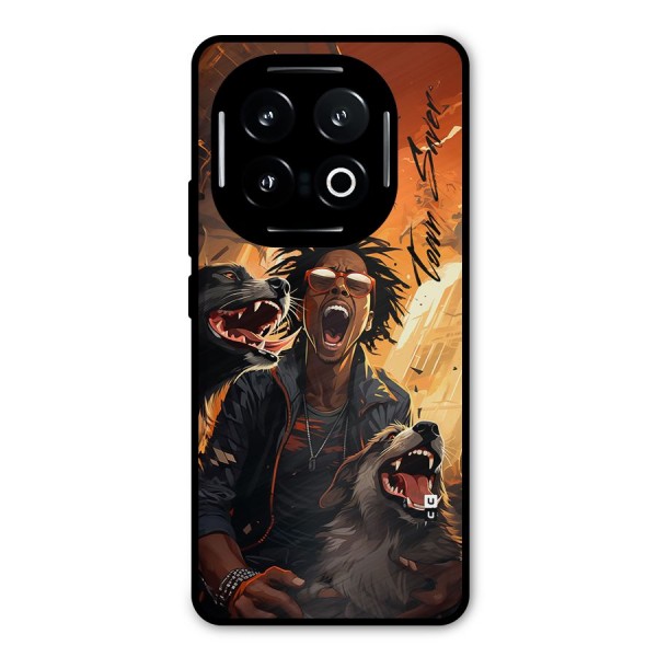 Town Saver Dogs Metal Back Case for iQOO 13