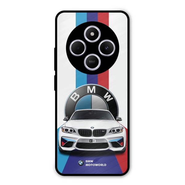 Track Supercar Metal Back Case for Redmi A4