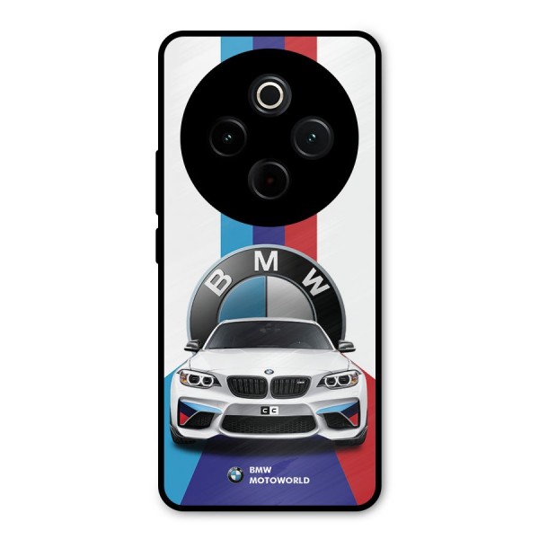 Track Supercar Metal Back Case for Vivo T4
