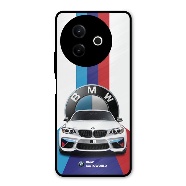 Track Supercar Metal Back Case for Vivo Y39