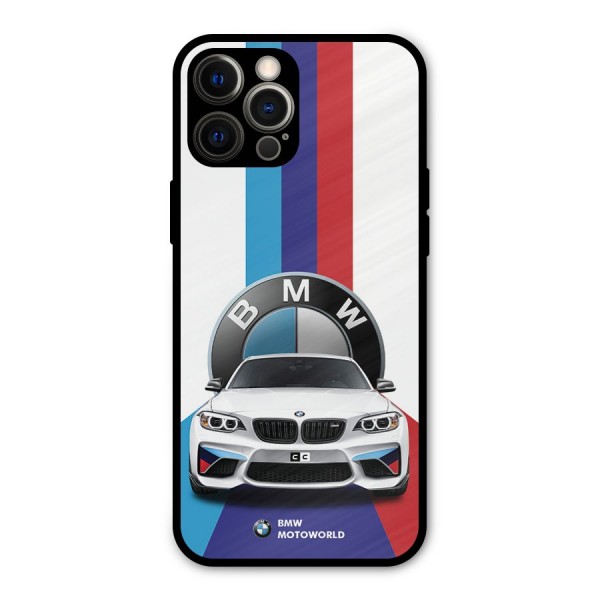Track Supercar Metal Back Case for iPhone 12 Pro Max