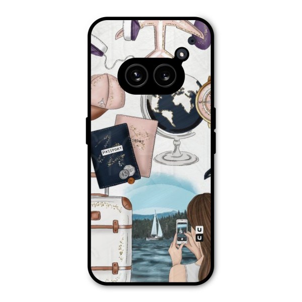 Travel Diaries Metal Back Case for Nothing Phone 2a