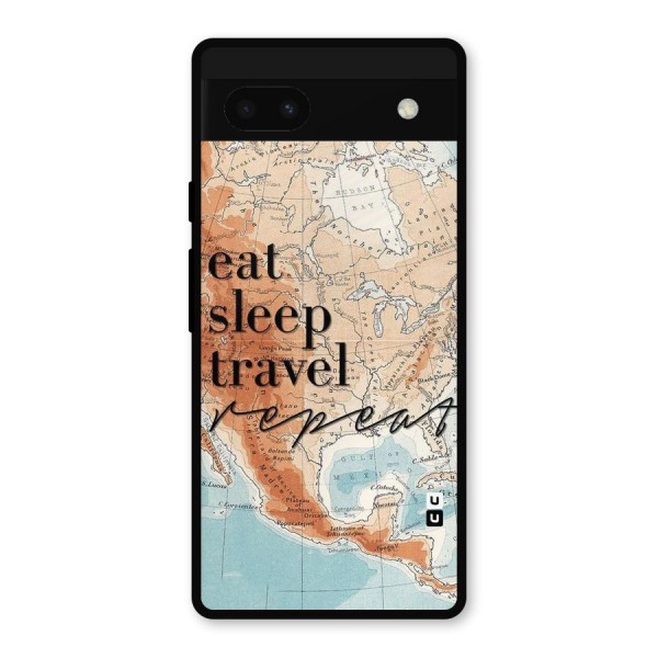 Travel Repeat Metal Back Case for Google Pixel 6a