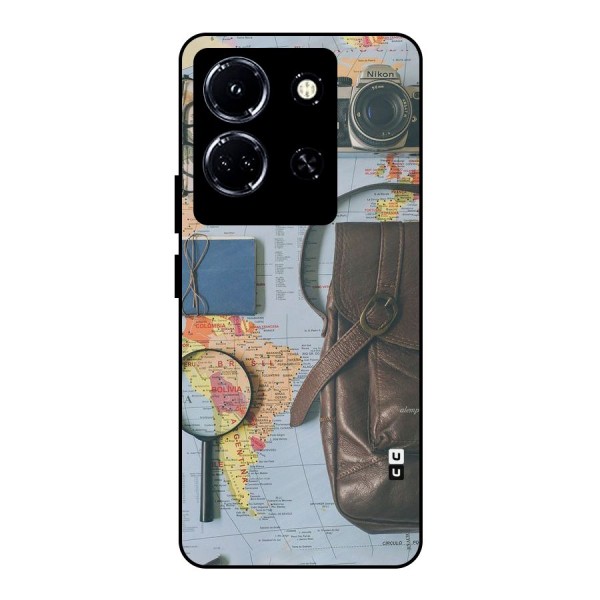 Travel Requisites Metal Back Case for Infinix Note 30 5G