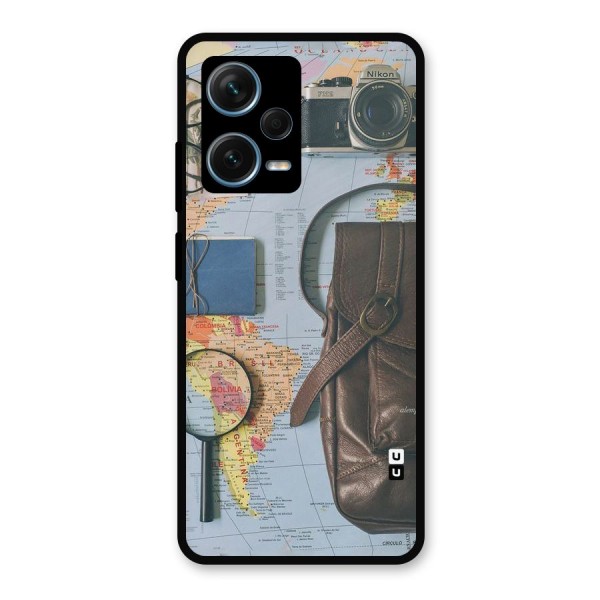 Travel Requisites Metal Back Case for Redmi Note 12 Pro Plus 5G