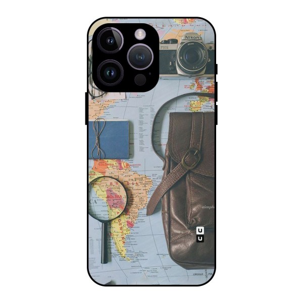 Travel Requisites Metal Back Case for iPhone 14 Pro Max