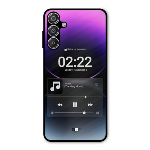 Trending Music Metal Back Case for Galaxy F15