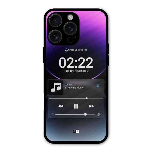 Trending Music Metal Back Case for iPhone 16 Pro Max