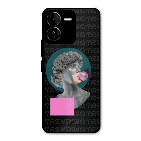 Trending Typo Metal Back Case for iQOO Z9