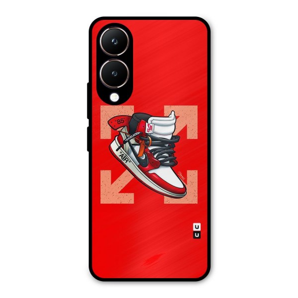 Trendy Air Shoes Metal Back Case for Vivo Y28
