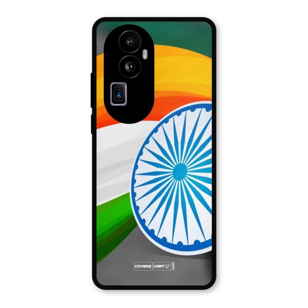 Tri Color Metal Back Case for Oppo Reno10 Pro Plus