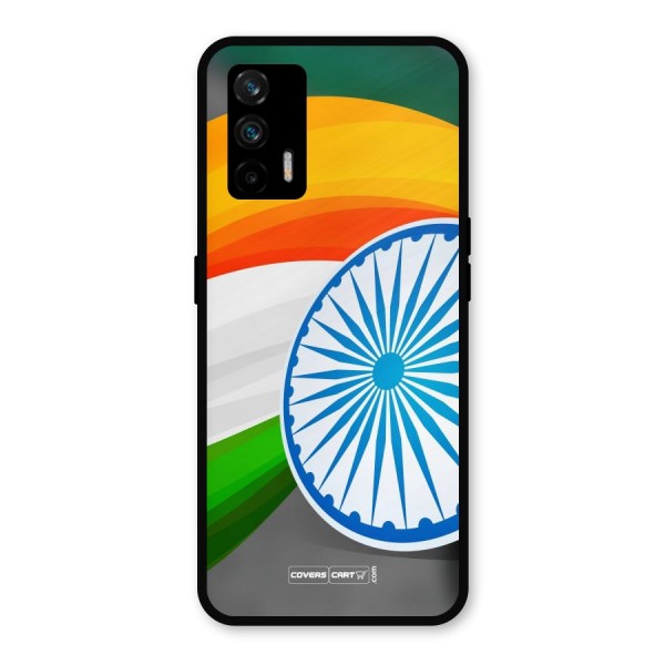 Tri Color Metal Back Case for Realme X7 Max