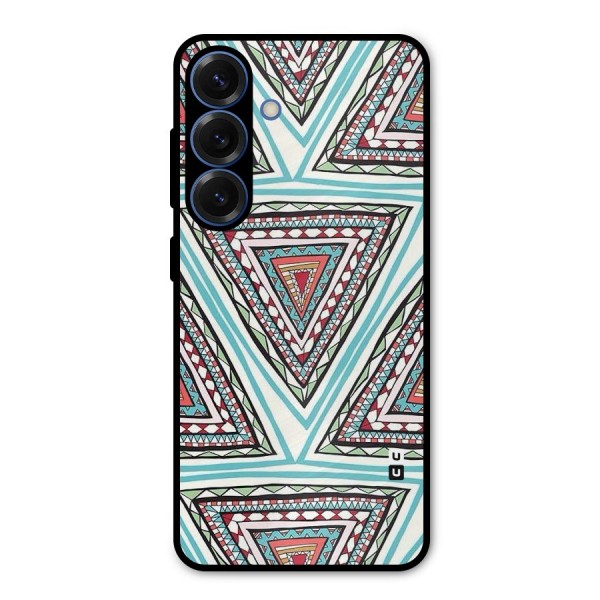 Triangle Abstract Mode Metal Back Case for Galaxy S25