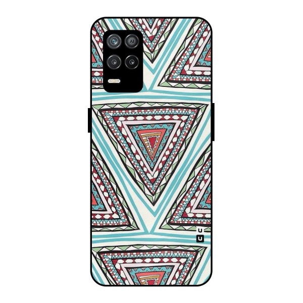 Triangle Abstract Mode Metal Back Case for Realme 9 5G