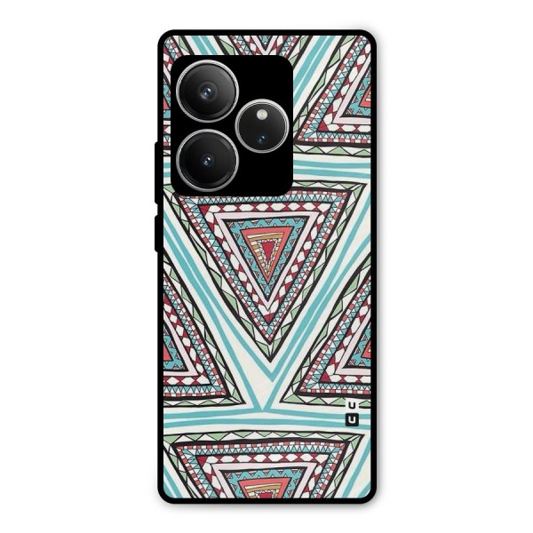 Triangle Abstract Mode Metal Back Case for Realme GT 6